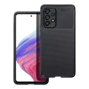 CARBON PREMIUM Handyhülle für SAMSUNG A14 5G / A14 4G schwarz