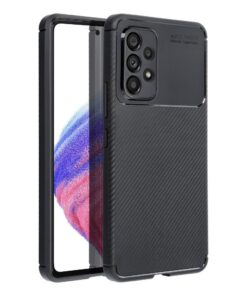 CARBON PREMIUM Handyhülle für SAMSUNG A33 5G Schwarz