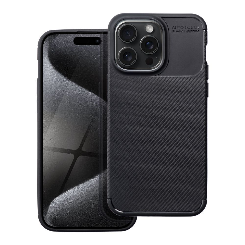 CARBON PREMIUM Handyhülle für iPhone 15 Pro Max in Schwarz – Bild 8