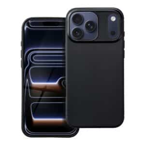CARBON PREMIUM Handyhülle für iPhone 17 Pro Max in Schwarz