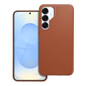 LEDER MAG COVER Hülle für SAMSUNG S25 PLUS braun