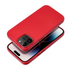 LEDER MAG COVER Hülle für SAMSUNG S25 PLUS Rot