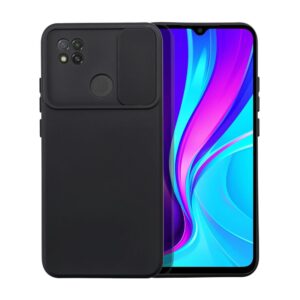 SLIDE Handyhülle für XIAOMI Redmi 9C Schwarz