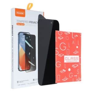 6D Pro Veason Gehärtetes Glas – für iPhone 12 / 12 Pro Schwarz – Bild 3
