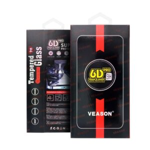 6D Pro Veason Privacy Glass – für iPhone 17 Pro Schwarz