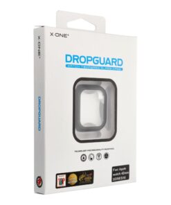 X-ONE Dropguard Handyhülle – für Apple Watch Serie 10/11 42 mm, Schwarz