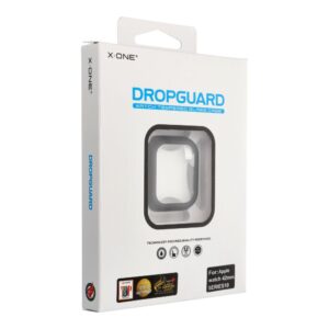 X-ONE Dropguard Handyhülle – für Apple Watch Serie 10/11 42 mm, Schwarz