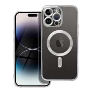 ELECTRO MAG COVER kompatibel mit MagSafe für iPhone 14 Pro Max in Silber