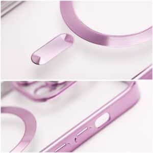 ELECTRO MAG COVER Handyhülle kompatibel mit MagSafe für SAMSUNG S24 gold pink – Bild 8