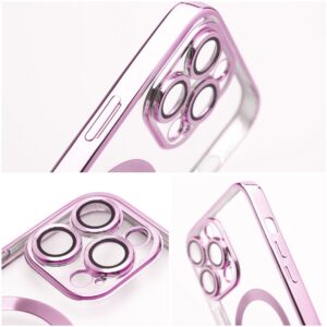 ELECTRO MAG COVER Handyhülle kompatibel mit MagSafe für SAMSUNG A36 Gold Pink – Bild 7