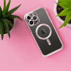 ELECTRO MAG COVER Handyhülle kompatibel mit MagSafe für iPhone 17 in Roségold – Bild 8