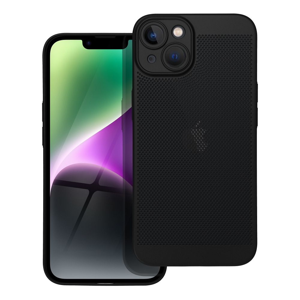 BREEZY Handyhülle für iPhone 14 in Schwarz