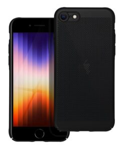 BREEZY Handyhülle für iPhone 7 / 8 / SE 2020 / SE 2022 Schwarz