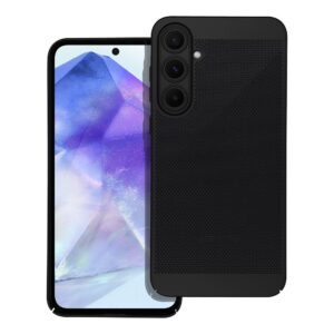 BREEZY Handyhülle für SAMSUNG A55 5G in Schwarz