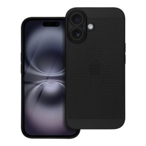 BREEZY Handyhülle für iPhone 16 Schwarz