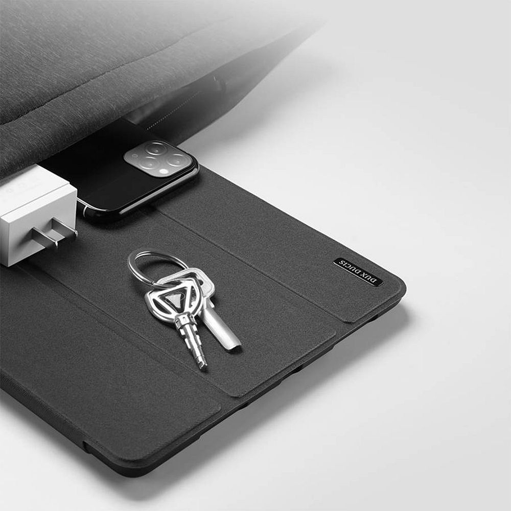 DUX DUCIS DOMO klappbares Case mit Stylus-Halter für iPad 10 (2022), Schwarz – Bild 15
