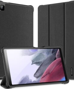 DUX DUCIS DOMO klappbares Case mit Stifthalter für SAMSUNG Tab A7 Lite 8.7 (T220/T225/T227) in Schwarz