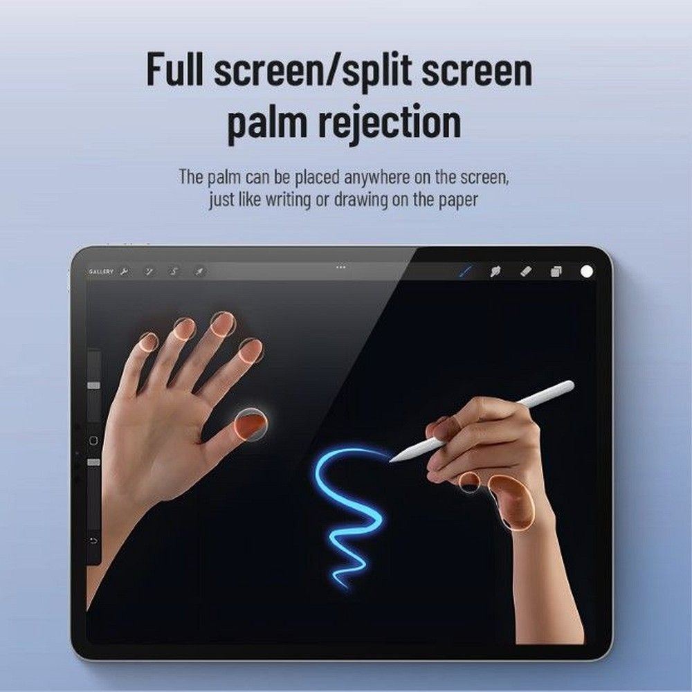 DUX DUCIS STYLUS Eingabestift für iPad mit kabellosem Laden und weißem Display – Bild 6