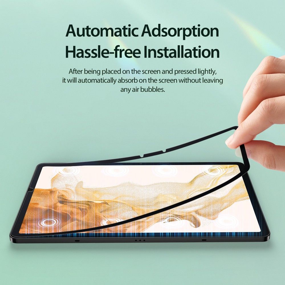 DUX DUCIS schützende NAAD LCD-Schutzfolie mit Papierstruktur für SAMSUNG Tab S8/S7 – Bild 5