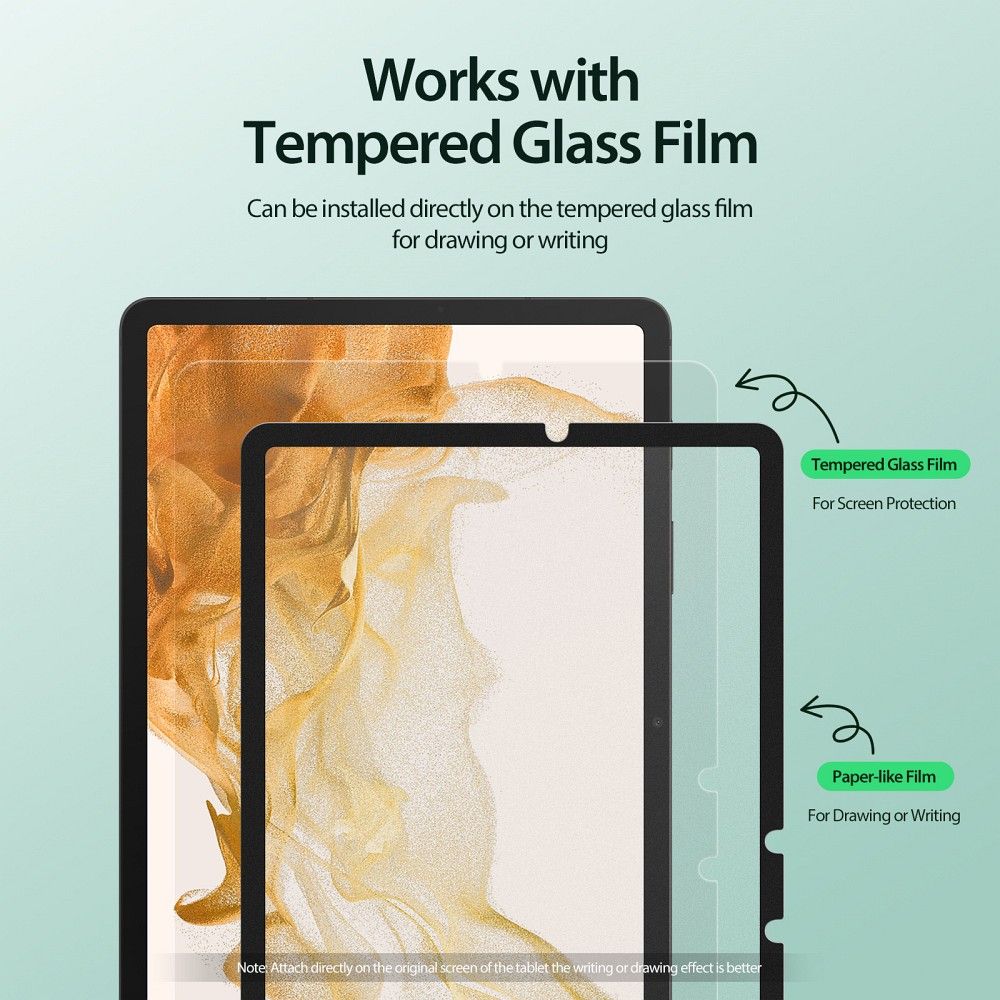 DUX DUCIS schützende NAAD LCD-Schutzfolie mit Papierstruktur für SAMSUNG Tab S8/S7 – Bild 10