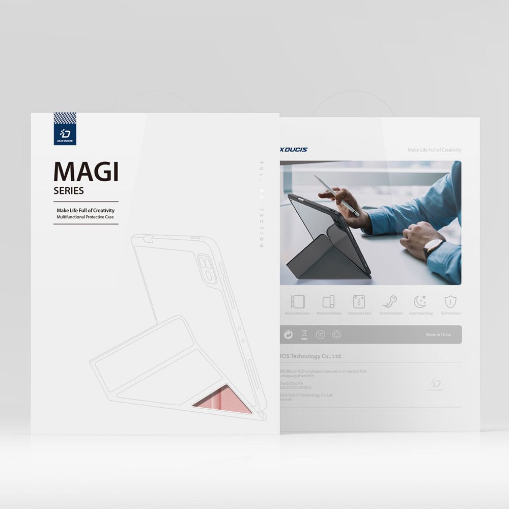 DUX DUCIS MAGI Case mit Stifthalter für iPad Air 13 (2024) schwarz – Bild 3