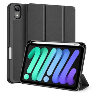 DUX DUCIS DOMO klappbares Case mit Stylus-Halter für iPad mini 7/6, schwarz