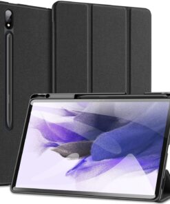 DUX DUCIS DOMO faltbare Hülle mit Stylus-Halter für SAMSUNG Tab S9 Plus, schwarz