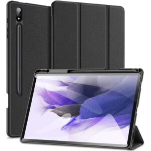 DUX DUCIS DOMO faltbare Hülle mit Stylus-Halter für SAMSUNG Tab S9 Plus, schwarz
