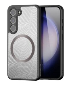 DUX DUCIS AIMO MAG Handyhülle kompatibel mit MagSafe für SAMSUNG S23 in Schwarz