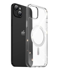 DUX DUCIS Handyhülle CLIN MAG kompatibel mit MagSafe für iPhone 15 Pro, transparent