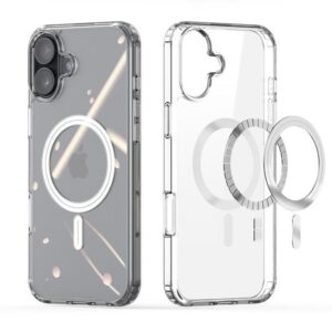 DUX DUCIS Handyhülle CLIN MAG kompatibel mit MagSafe für iPhone 16 Plus, transparent