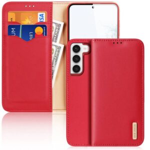 DUX DUCIS Wallet-Hülle HIVO für SAMSUNG S23 Plus Rot