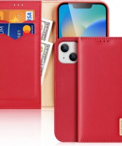 DUX DUCIS HIVO Holster für iPhone 15 Plus, rot
