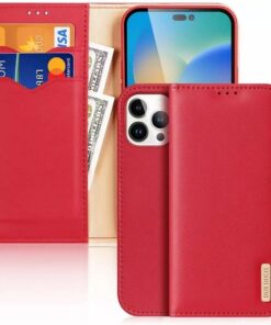 DUX DUCIS HIVO Holster für iPhone 15 Pro in Rot