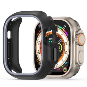 DUX DUCIS BAMO Schutzhülle für Apple Watch Ultra / Ultra 2 49 mm Schwarz/Grau