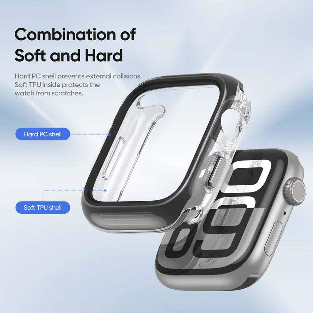 DUX DUCIS Hülle CAMO für Apple Watch Serie 10 42 mm schwarz – Bild 5