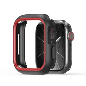 DUX DUCIS Schutzhülle BAMO für Apple Watch Series 10 46 mm Schwarz-Rot