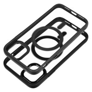 COLOR EDGE MAG COVER kompatibel mit MagSafe für iPhone 11, schwarz