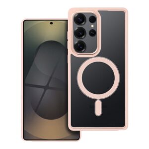 COLOR EDGE MAG COVER Hülle kompatibel mit MagSafe für SAMSUNG S25 ULTRA in Pink