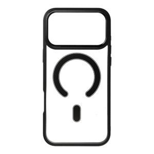 COLOR EDGE MAG COVER kompatibel mit MagSafe für iPhone 17 Pro Max, schwarz