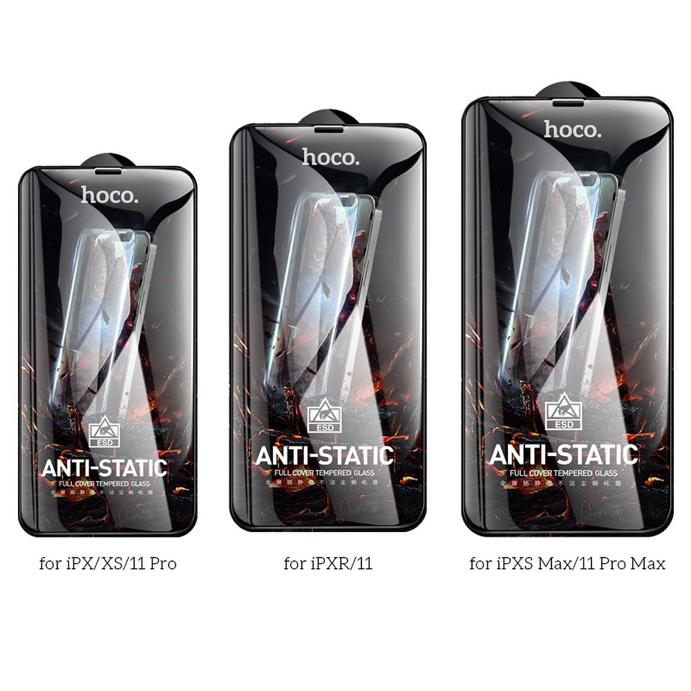 HOCO HD Anti-statisches Gehärtetes Glas (SET 25in1) – MULTIPACK für iPhone Xr / 11 (G10) – Bild 6