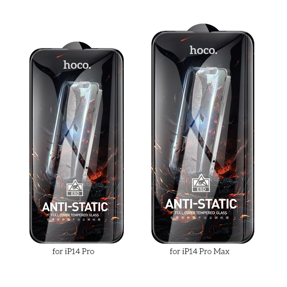 HOCO HD Antistatisches Gehärtetes Glas (SET 25in1) – MULTIPACK für iPhone 14 Pro Max (G10) – Bild 6