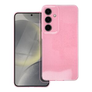 CLEAR Handyhülle 2 mm BLINK für SAMSUNG S24 Plus in Rosa