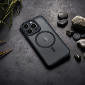 FULL MATTE MAG COVER Handyhülle kompatibel mit MagSafe für SAMSUNG S24 FE schwarz – Bild 6