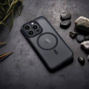 FULL MATTE MAG COVER Handyhülle kompatibel mit MagSafe für SAMSUNG A36 Schwarz – Bild 7