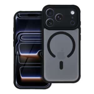 FULL MATTE MAG COVER kompatibel mit MagSafe für iPhone 17 Pro Schwarz