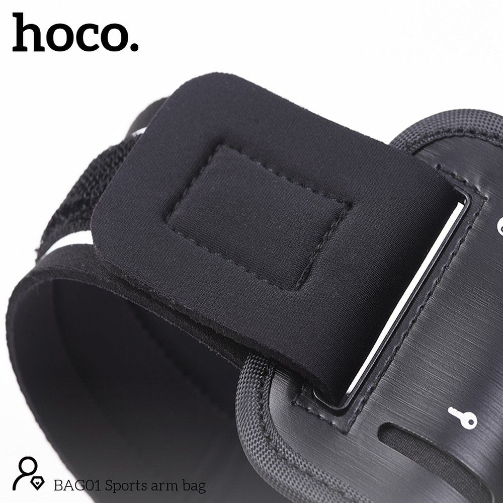 HOCO Smartphone-Armband BAG01 Schwarz – Bild 6