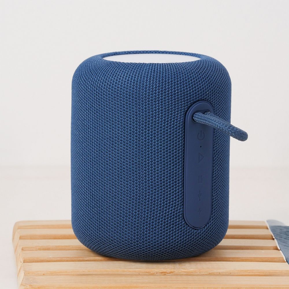 Bluetooth-Lautsprecher LED 5W 3h Hoco HC30 blau – Bild 8