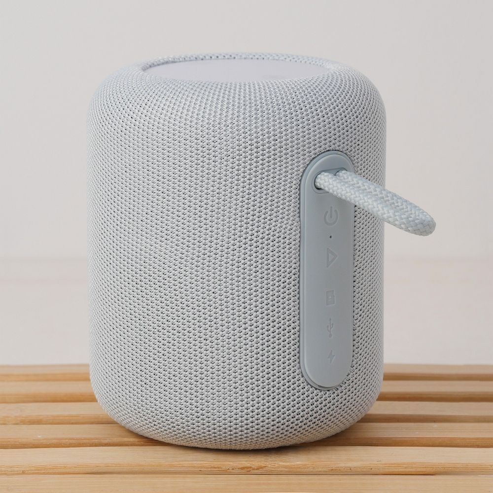 Bluetooth-Lautsprecher LED 5W 3h Hoco HC30 Grau – Bild 6