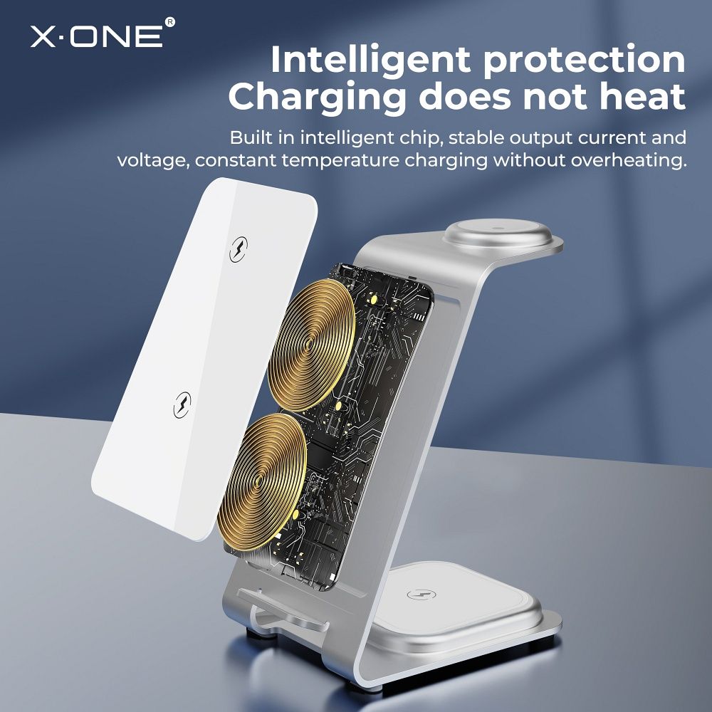 X-ONE 3-in-1 Kabelloses Ladegerät 22W – Bild 5